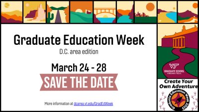 save the date - graduate education week