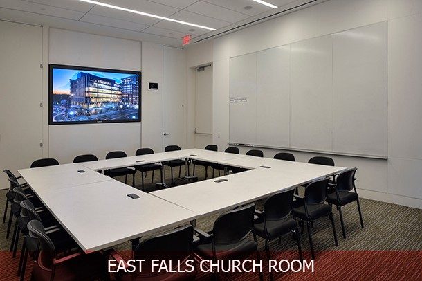 Layout of the East Falls Church room