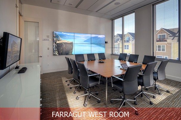 Layout of the Farragut West room