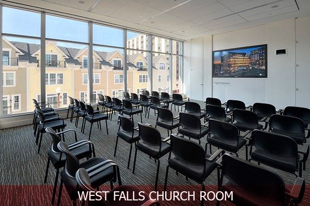 Layout of West Falls Church room
